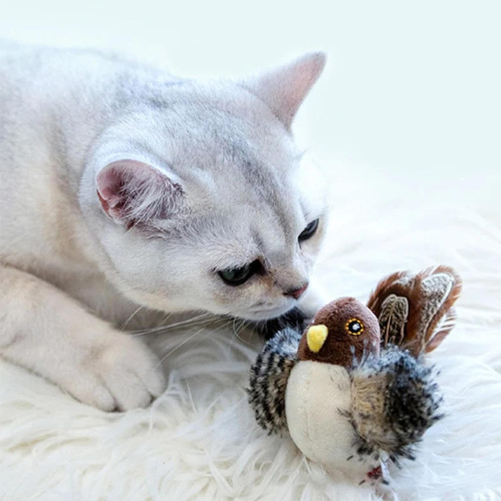 Gesimuleerd kattenspeelgoed met vliegende vogels, interactief kattenspeelgoed met vliegende vogels, grappig elektrisch roterende kattenspeelgoed - vliegend kattenspeelgoed, kattenaccessoires Gesimuleerd kattenspeelgoed met vliegende vogels, interactief kattenspeelgoed met vliegende vogels, grappig elektrisch roterende kattenspeelgoed - vliegend kattenspeelgoed, kattenaccessoires